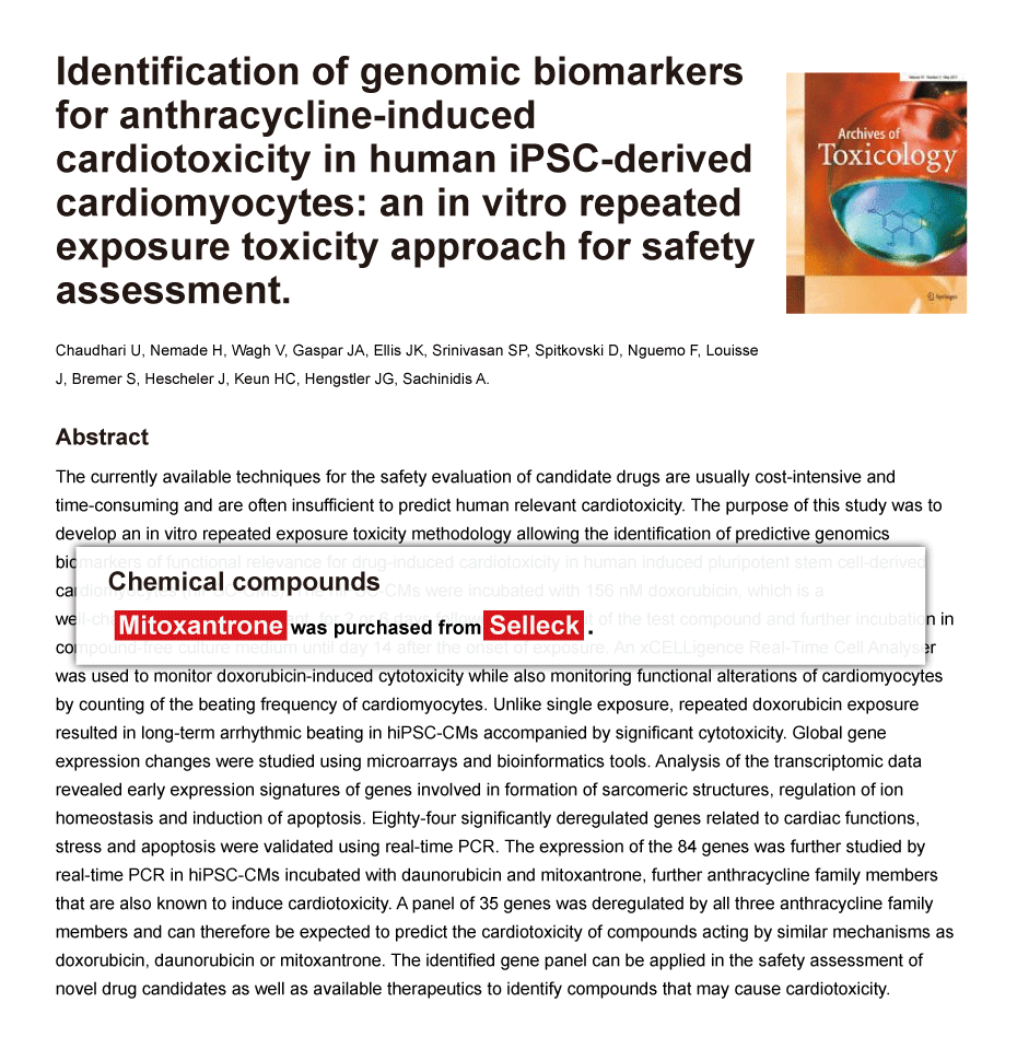 Trametinib was purchased from Selleck Chemicals
