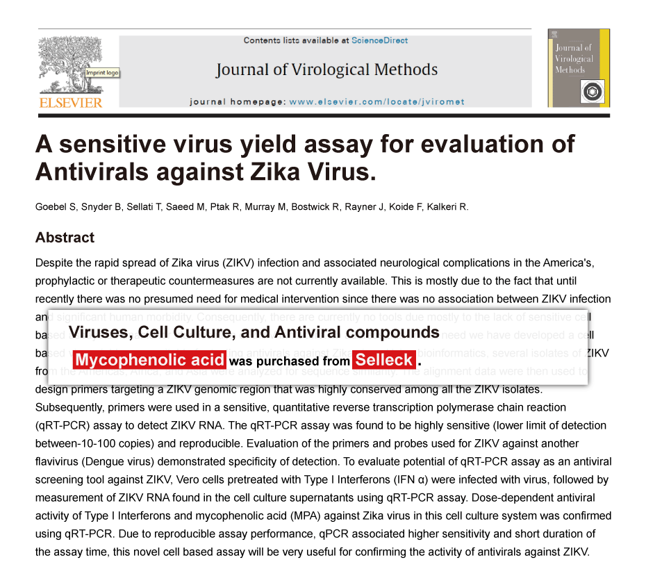Trametinib was purchased from Selleck Chemicals
