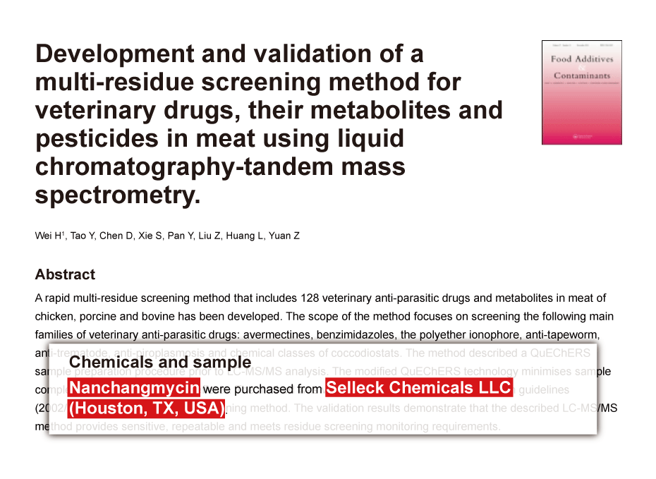 Trametinib was purchased from Selleck Chemicals