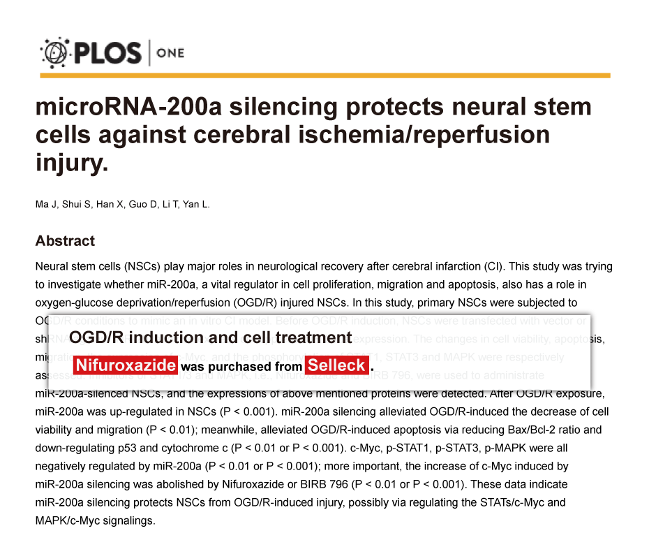 Trametinib was purchased from Selleck Chemicals