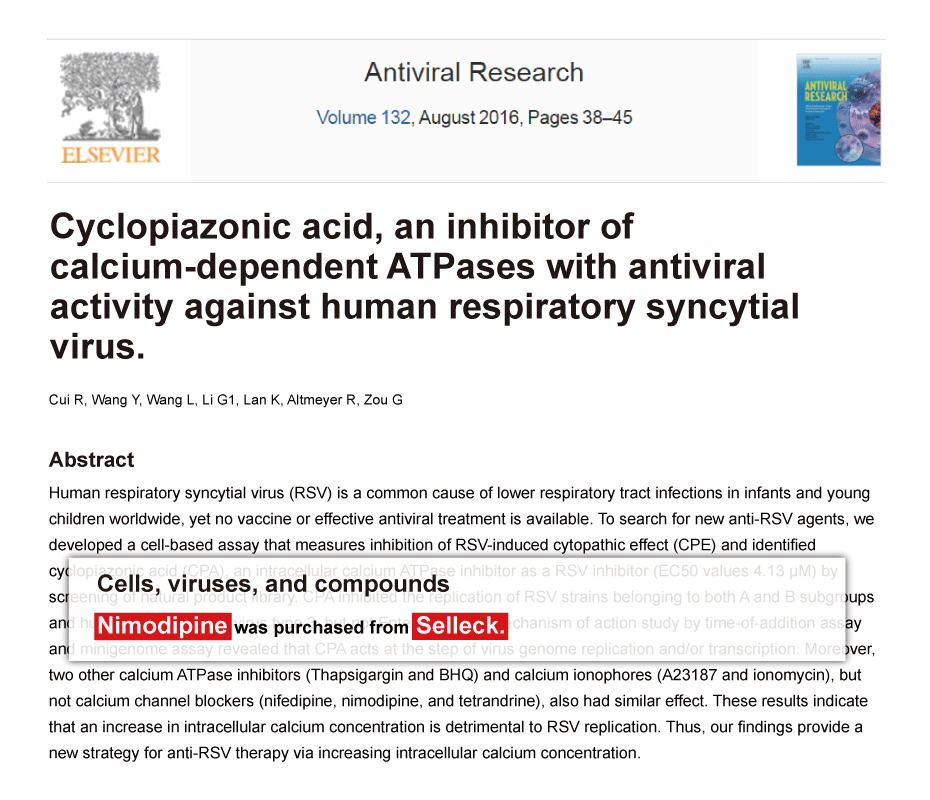 Nimodipine Drug Action