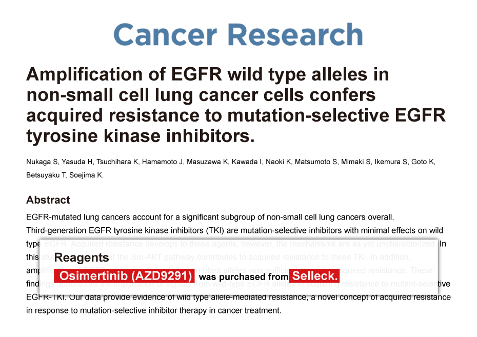 Trametinib was purchased from Selleck Chemicals