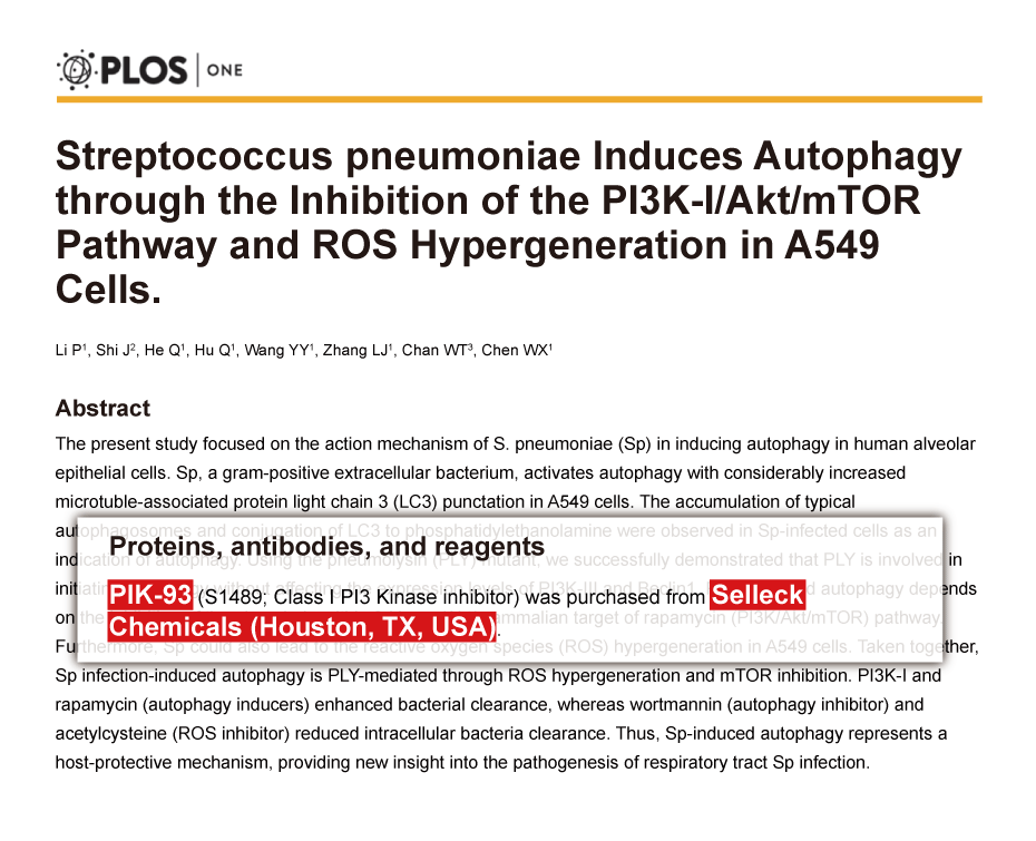 Trametinib was purchased from Selleck Chemicals