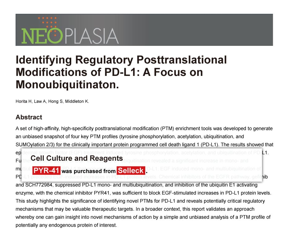Trametinib was purchased from Selleck Chemicals