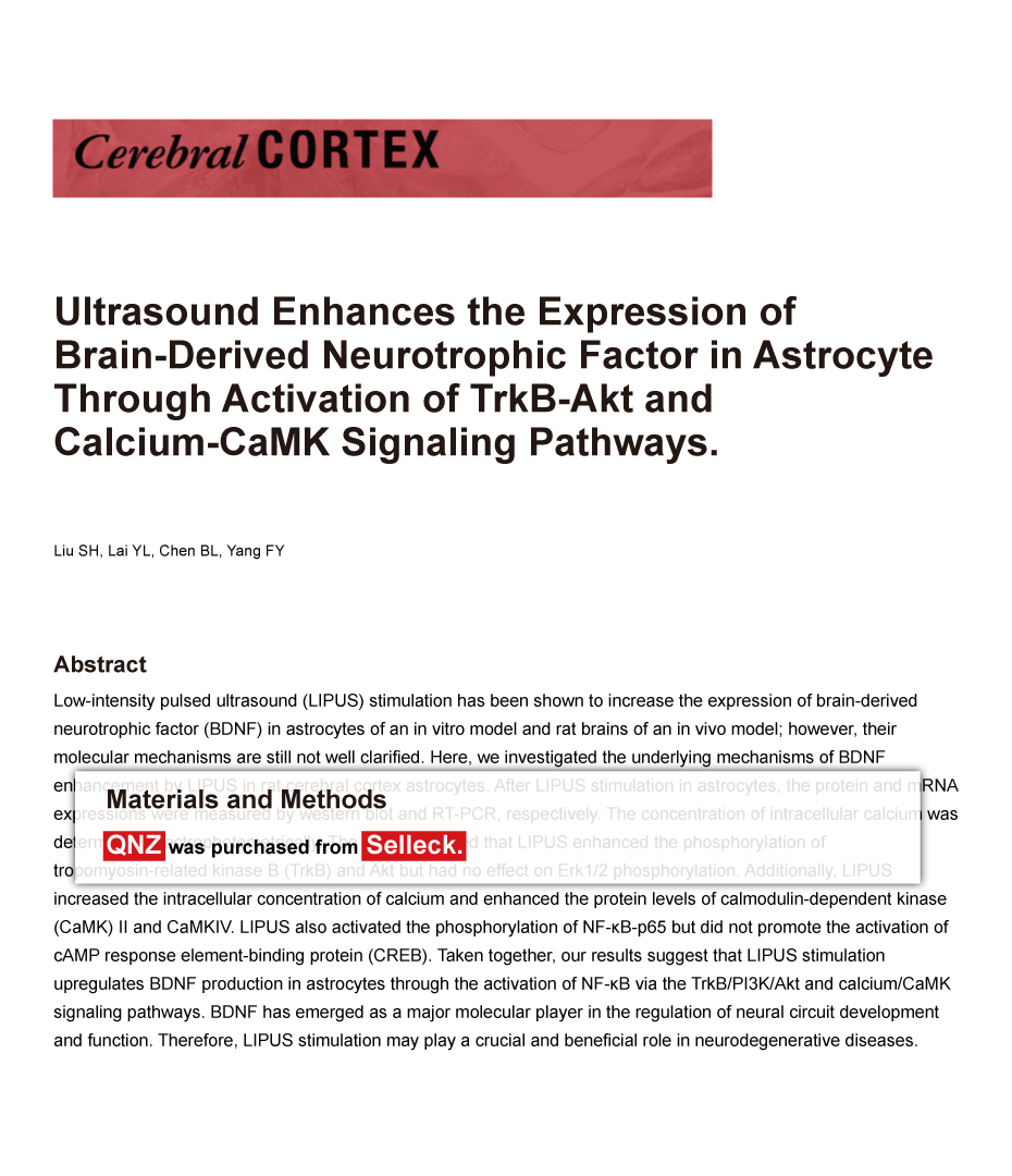Trametinib was purchased from Selleck Chemicals