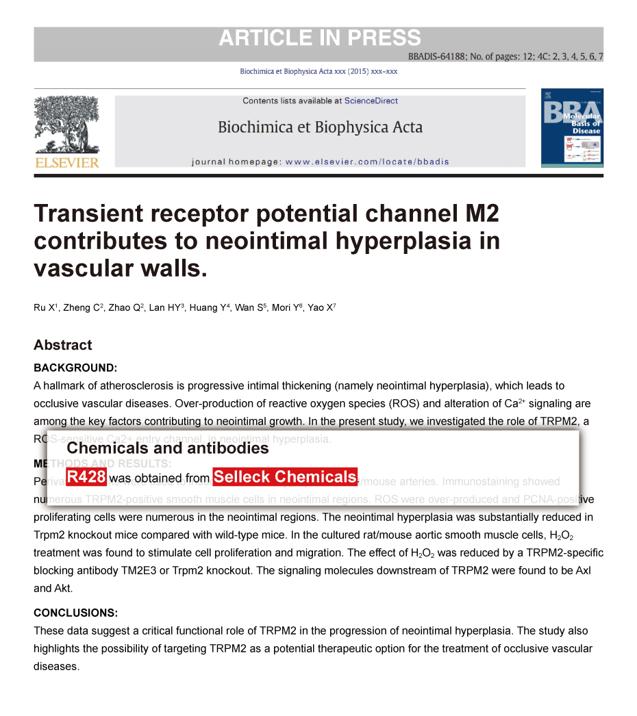 Trametinib was purchased from Selleck Chemicals