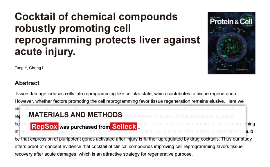 Trametinib was purchased from Selleck Chemicals