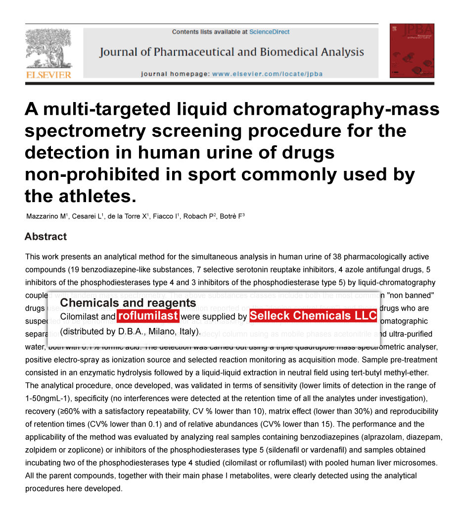 Trametinib was purchased from Selleck Chemicals