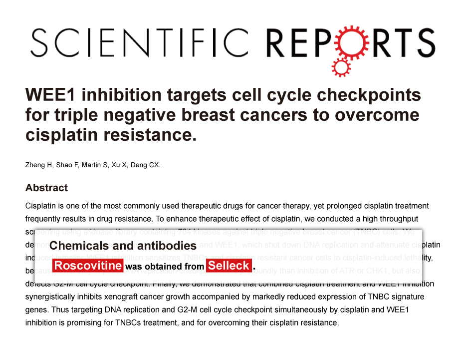 Trametinib was purchased from Selleck Chemicals