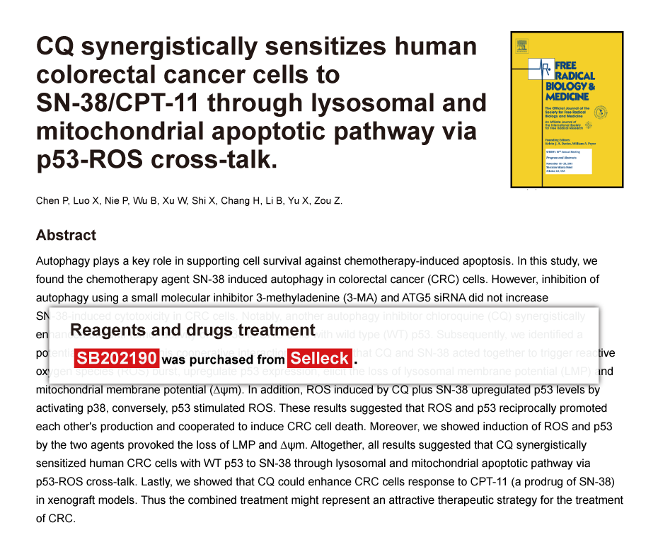 Trametinib was purchased from Selleck Chemicals