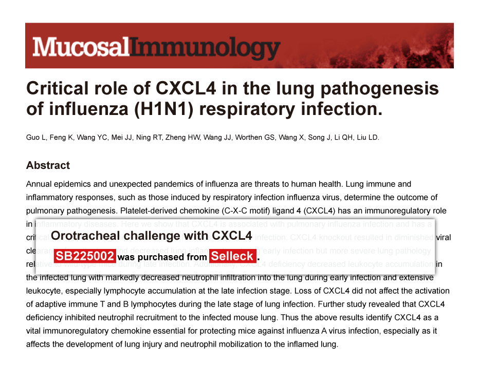 Trametinib was purchased from Selleck Chemicals