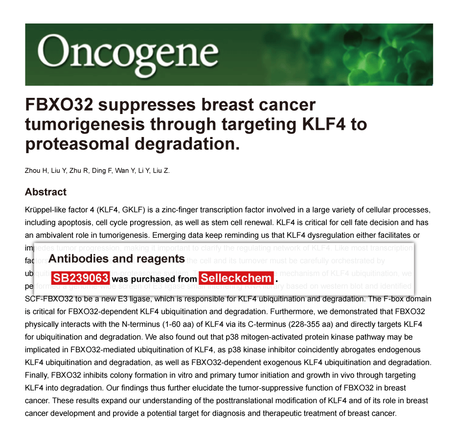 Trametinib was purchased from Selleck Chemicals