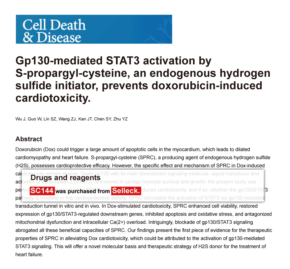 Trametinib was purchased from Selleck Chemicals