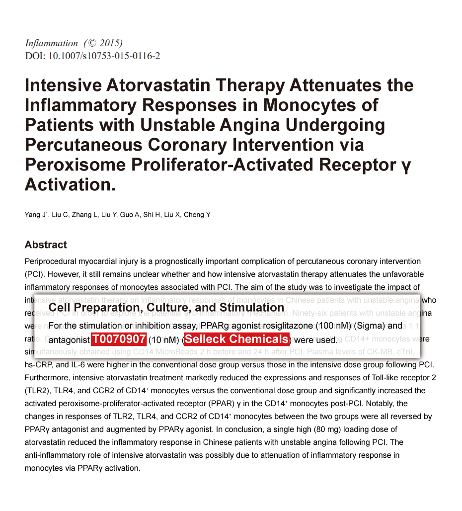 Trametinib was purchased from Selleck Chemicals