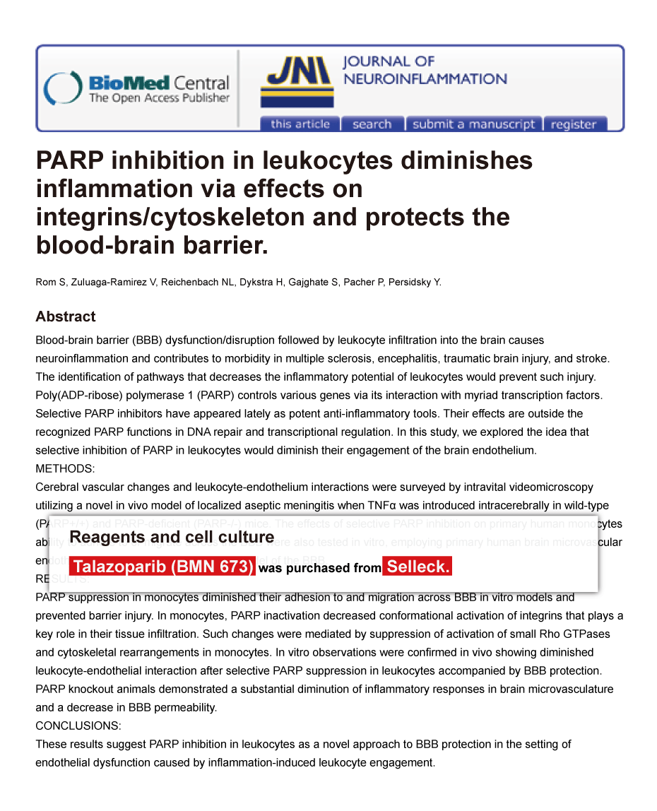 Trametinib was purchased from Selleck Chemicals