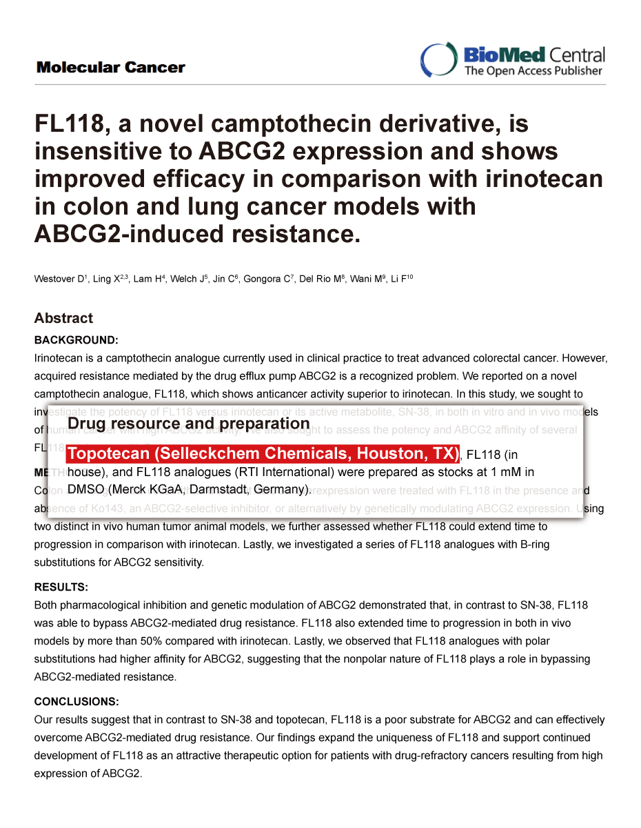 Trametinib was purchased from Selleck Chemicals