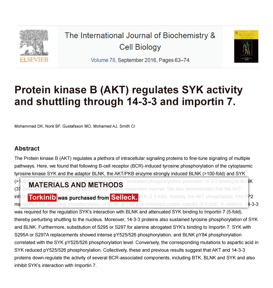Trametinib was purchased from Selleck Chemicals