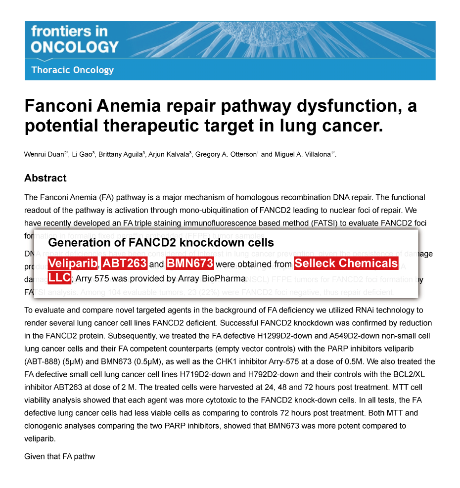 Trametinib was purchased from Selleck Chemicals