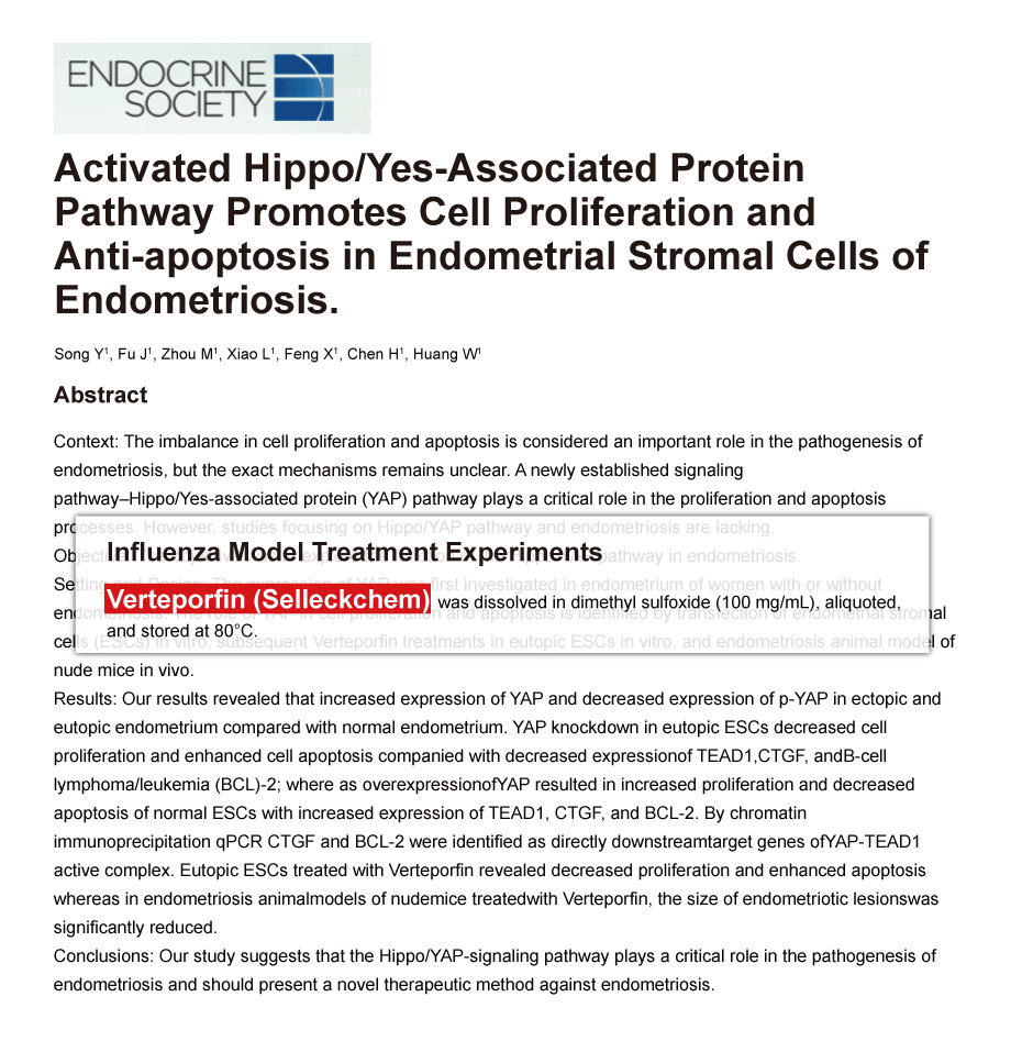 Trametinib was purchased from Selleck Chemicals