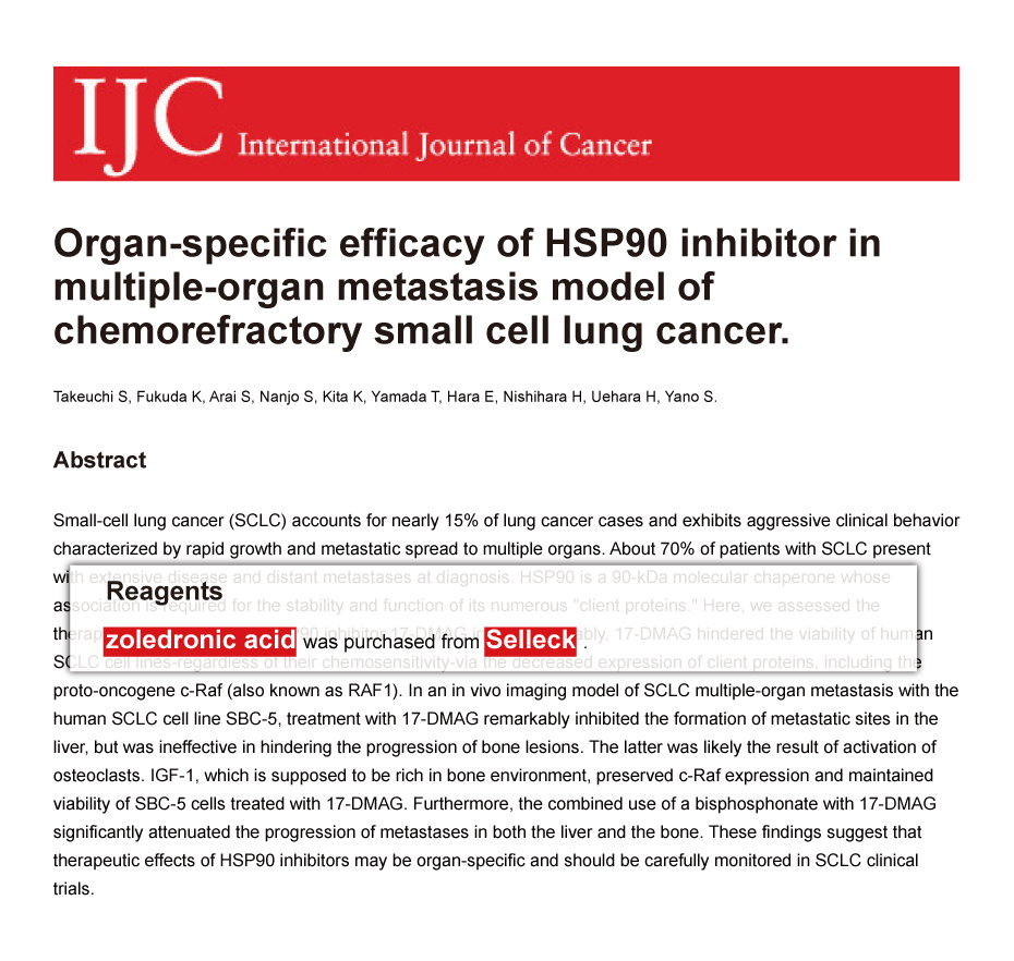 Trametinib was purchased from Selleck Chemicals