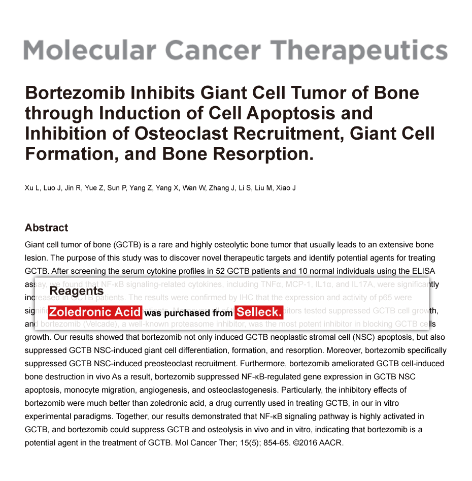Trametinib was purchased from Selleck Chemicals