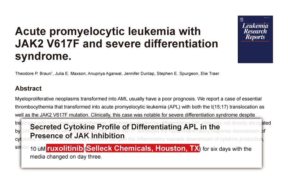 Trametinib was purchased from Selleck Chemicals