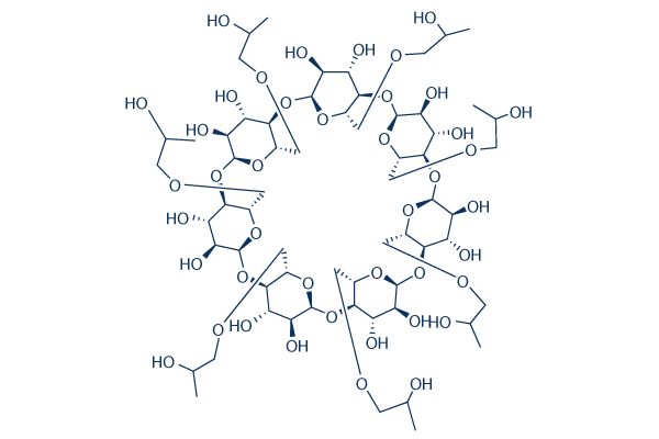 (2-Hydroxypropyl)-β-cyclodextrin (HP-β-CD) Chemical Structure