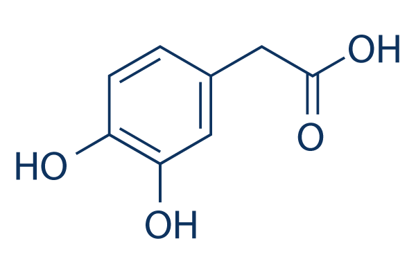 3,4-Dihydroxyphenylacetic acid Chemical Structure