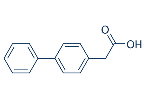 4-Biphenylacetic acid Chemical Structure