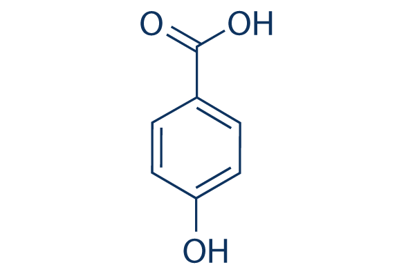 4-Hydroxybenzoic acid Chemical Structure