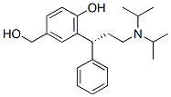 5-hydroxymethyl Tolterodine (PNU 200577, 5-HMT, 5-HM) Chemical Structure