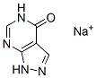 Allopurinol Sodium Chemical Structure