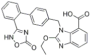 Azilsartan Chemical Structure