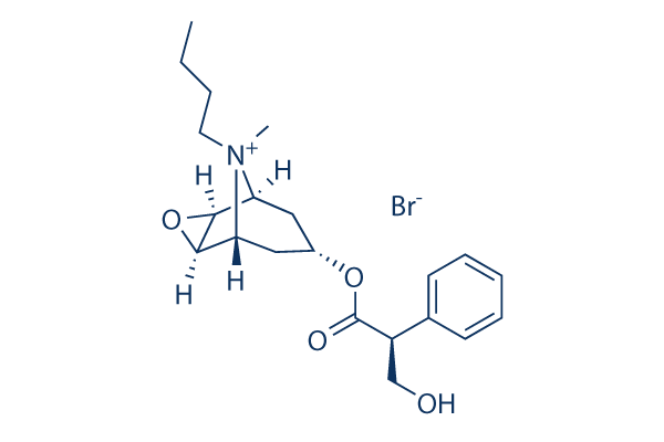 Butylscopolamine Bromide Chemical Structure