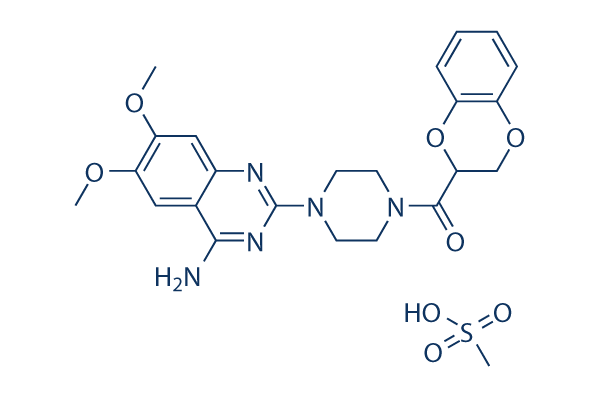 Doxazosin Mesylate Chemical Structure