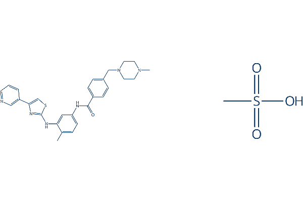 Masitinib mesylate  Chemical Structure