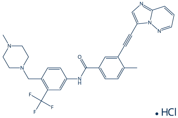 Ponatinib hydrochloride Chemical Structure