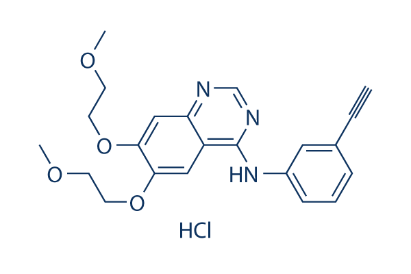Erlotinib HCl Chemical Structure