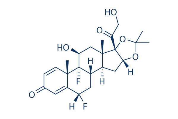 Fluocinolone Acetonide Chemical Structure