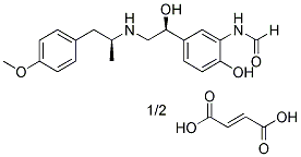 Formoterol Hemifumarate Chemical Structure