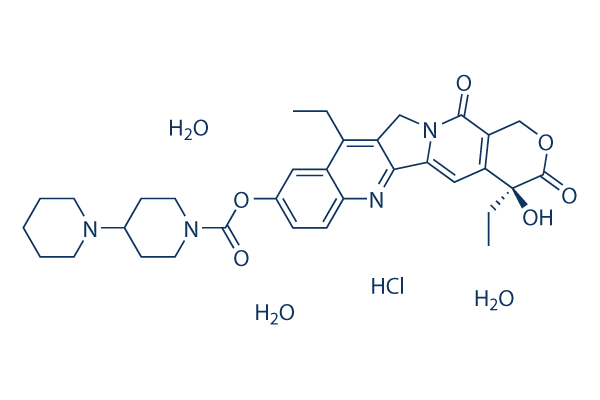 Irinotecan HCl Trihydrate Chemical Structure