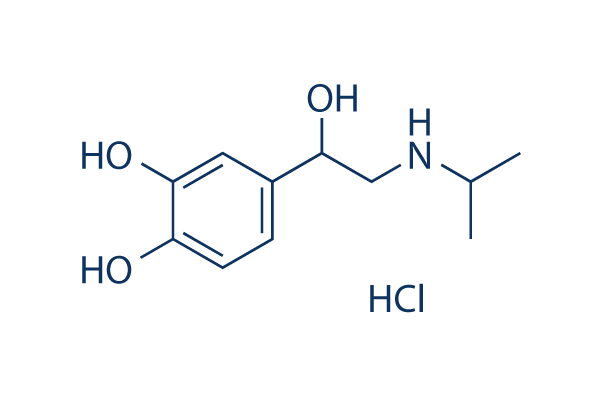 Isoprenaline (Isoproterenol) HCl Chemical Structure
