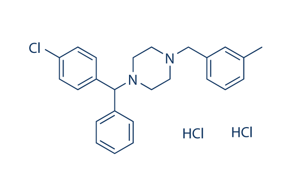 Meclizine 2HCl Chemical Structure