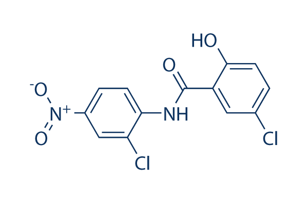 Niclosamide Chemical Structure