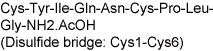 Oxytocin (Syntocinon) Amino-acid Sequence