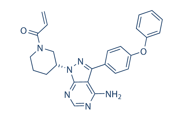 Ibrutinib  Chemical Structure