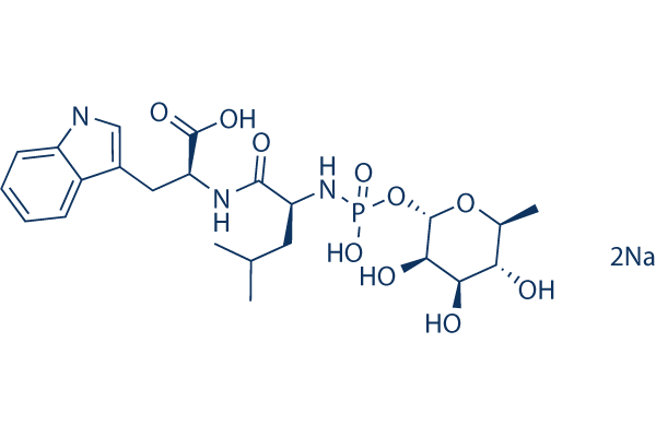 Phosphoramidon Disodium Salt Chemical Structure