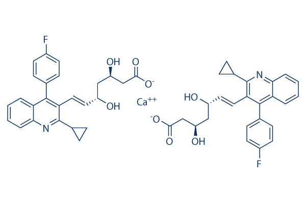 Pitavastatin calcium Chemical Structure