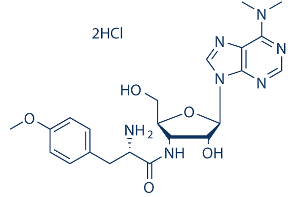Puromycin 2HCl Chemical Structure