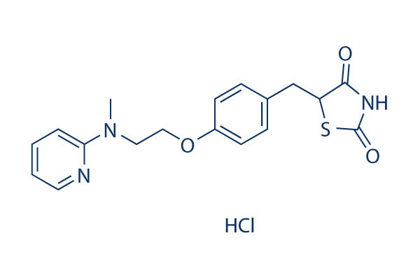 Rosiglitazone HCl Chemical Structure